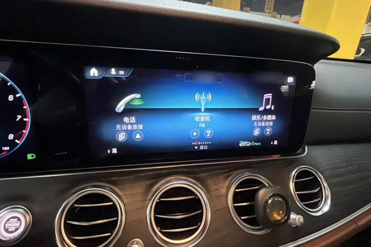 Used Mercedes-Benz E-Class 2021 Facelift E 260 L Sport Edition Audio And AC Panel