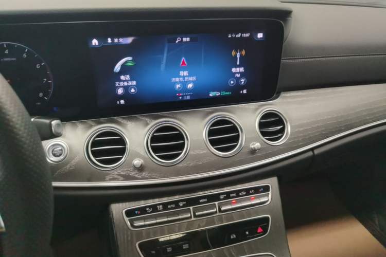 Used Mercedes-Benz E-Class 2021 Facelift E 260 L Sport Edition Audio And AC Panel