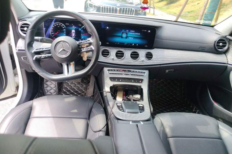 Used Mercedes-Benz E-Class 2021 E 300 L Sporty and Stylish Model Center Console