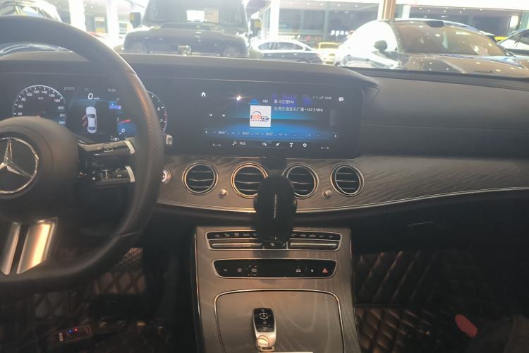 Used Mercedes-Benz E-Class 2021 E 300 L Sporty and Stylish Model Center Console