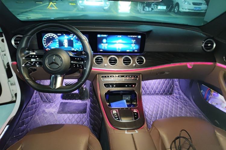 Used Mercedes-Benz E-Class 2021 E 300 L Sporty and Stylish Model Center Console