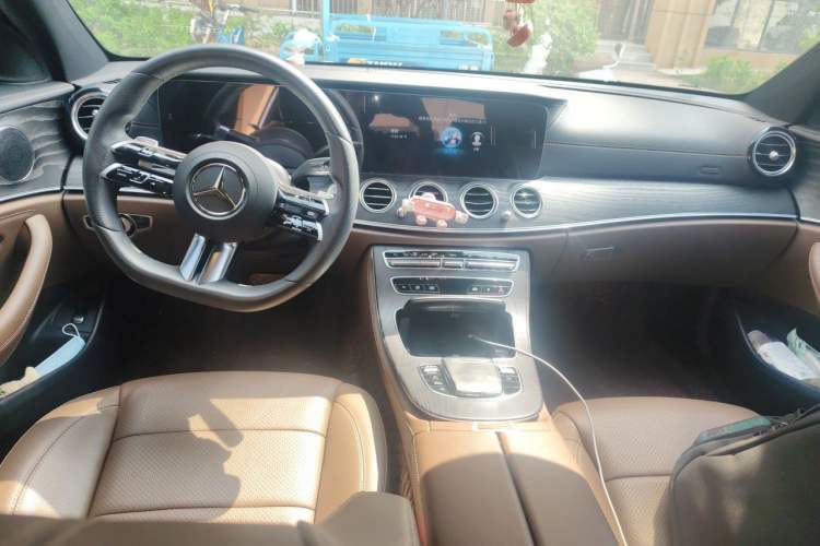 Used Mercedes-Benz E-Class 2021 E 300 L Sporty and Stylish Model Center Console