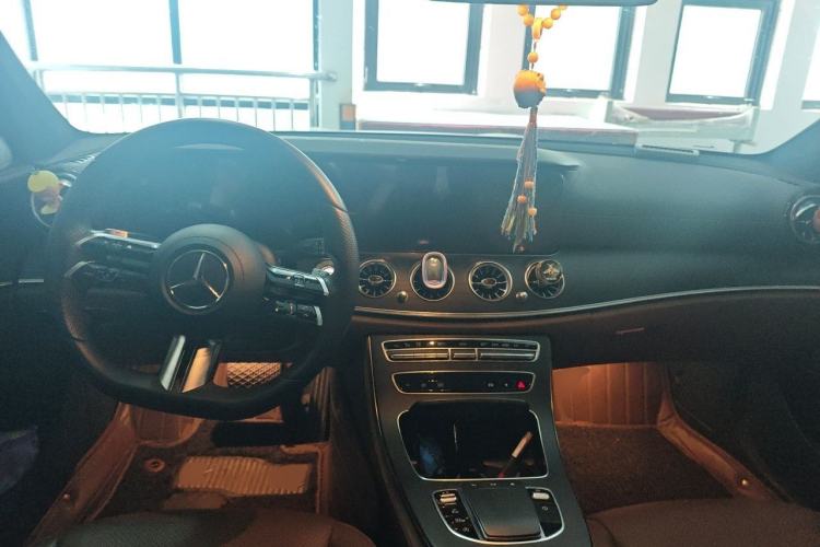Used Mercedes-Benz E-Class 2021 E 300 L Sporty and Stylish Model Center Console