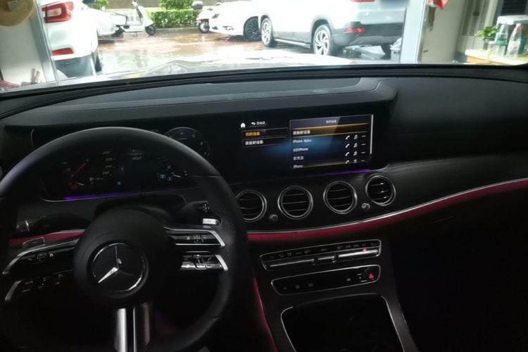 Used Mercedes-Benz E-Class 2021 E 300 L Sporty and Stylish Model Center Console