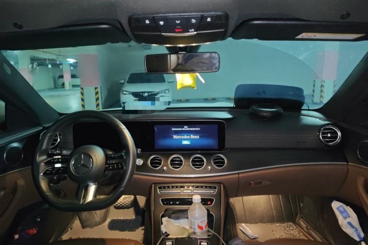 Used Mercedes-Benz E-Class 2021 E 300 L Sporty and Stylish Model Center Console