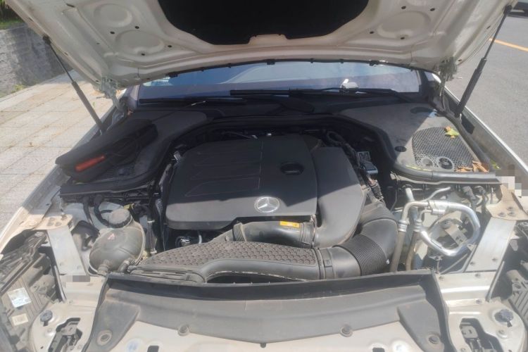 Used Mercedes-Benz E-Class 2021 E 300 L Sporty and Stylish Model Engine Bay