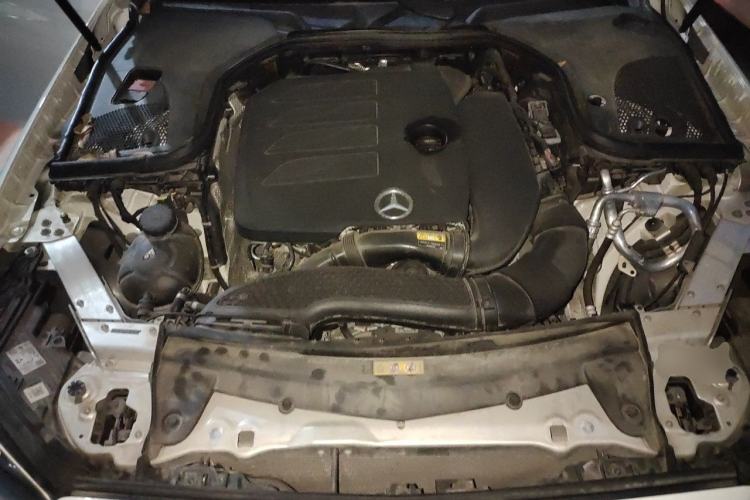 Used Mercedes-Benz E-Class 2021 E 300 L Sporty and Stylish Model Engine Bay