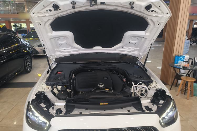 Used Mercedes-Benz E-Class 2021 E 300 L Sporty and Stylish Model Engine Bay