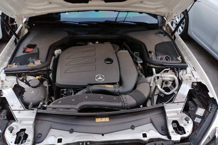 Used Mercedes-Benz E-Class 2021 Facelift E 260 Coupe Engine Bay
