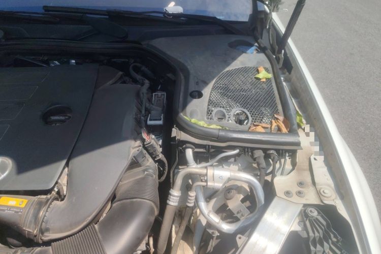 Used Mercedes-Benz E-Class 2021 E 300 L Sporty and Stylish Model Engine Bay Left