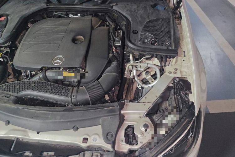 Used Mercedes-Benz E-Class 2021 E 300 L Sporty and Stylish Model Engine Bay Left