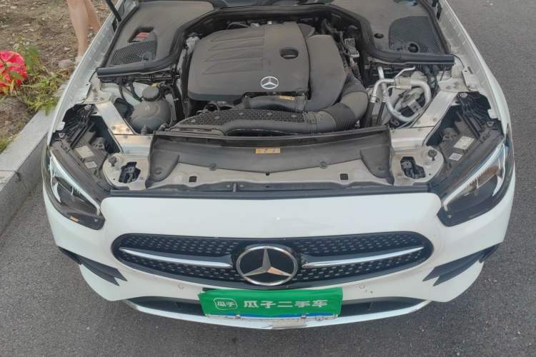 Used Mercedes-Benz E-Class 2021 Facelift E 260 Coupe Engine Bay