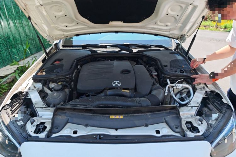 Used Mercedes-Benz E-Class 2021 Facelift E 260 L Sport Edition Engine Bay