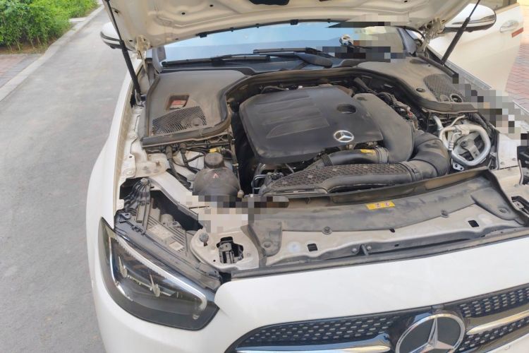 Used Mercedes-Benz E-Class 2021 E 300 L Sporty and Stylish Model Engine Bay Right