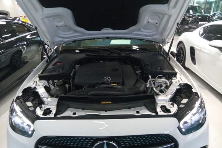 Used Mercedes-Benz E-Class 2021 Facelift E 260 Coupe Engine Bay