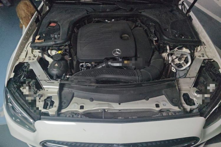 Used Mercedes-Benz E-Class 2021 E 300 L Sporty and Stylish Model Engine Bay
