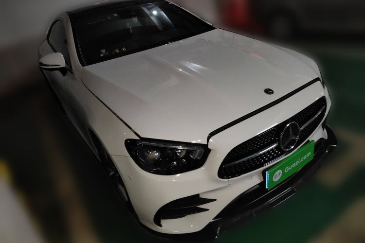 Used Mercedes-Benz E-Class 2021 Facelift E 260 4MATIC Coupe Front Right 45 Deg