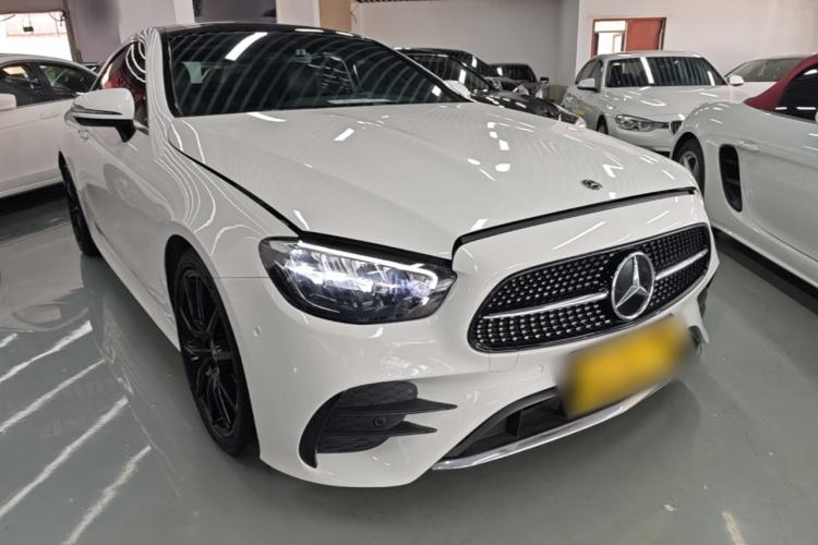 Used Mercedes-Benz E-Class 2021 E 260 Coupe Front Right 45 Deg