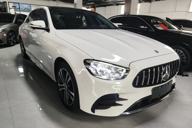 Used Mercedes-Benz E-Class 2021 Facelift E 260 L Sport Edition Front Right 45 Deg