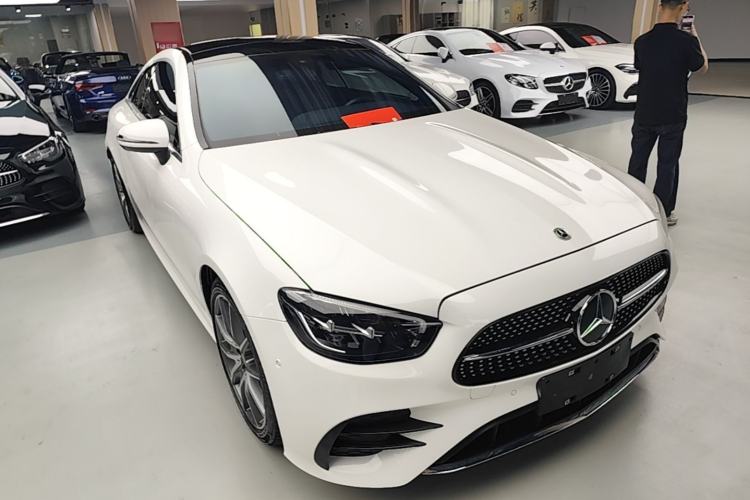 Used Mercedes-Benz E-Class 2021 Facelift E 260 Coupe Front Right 45 Deg