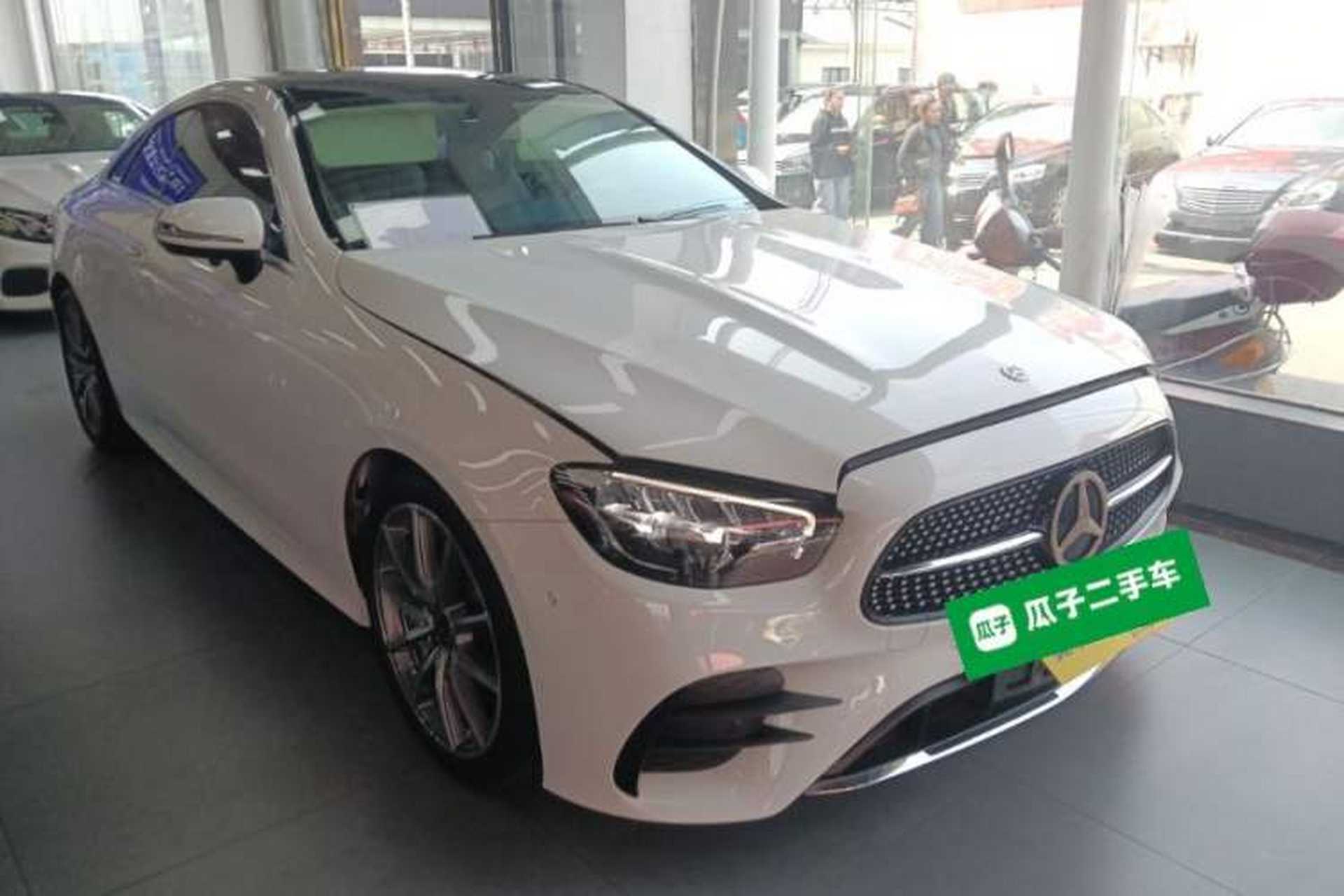 Used Mercedes-Benz E-Class 2021 E 260 Coupe Front Right 45 Deg