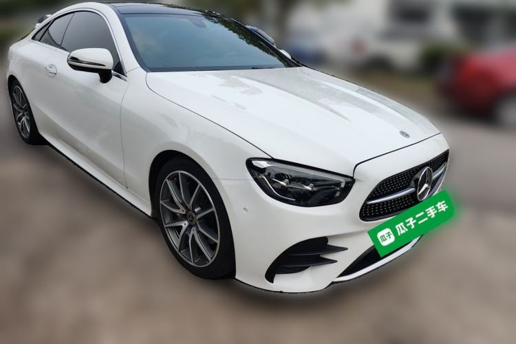 Used Mercedes-Benz E-Class 2021 E 260 Coupe Front Right 45 Deg