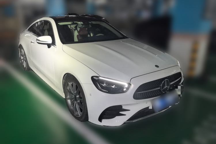 Used Mercedes-Benz E-Class 2021 Facelift E 260 Coupe Front Right 45 Deg