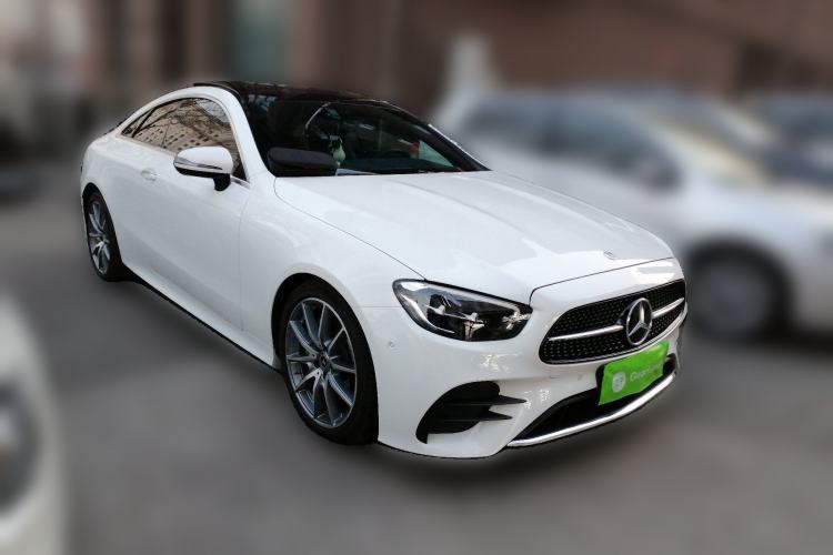 Used Mercedes-Benz E-Class 2021 Facelift E 260 Coupe Front Right 45 Deg