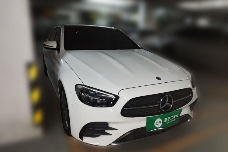 Used Mercedes-Benz E-Class 2021 E 300 L Sporty and Stylish Model Front Right 45 Deg
