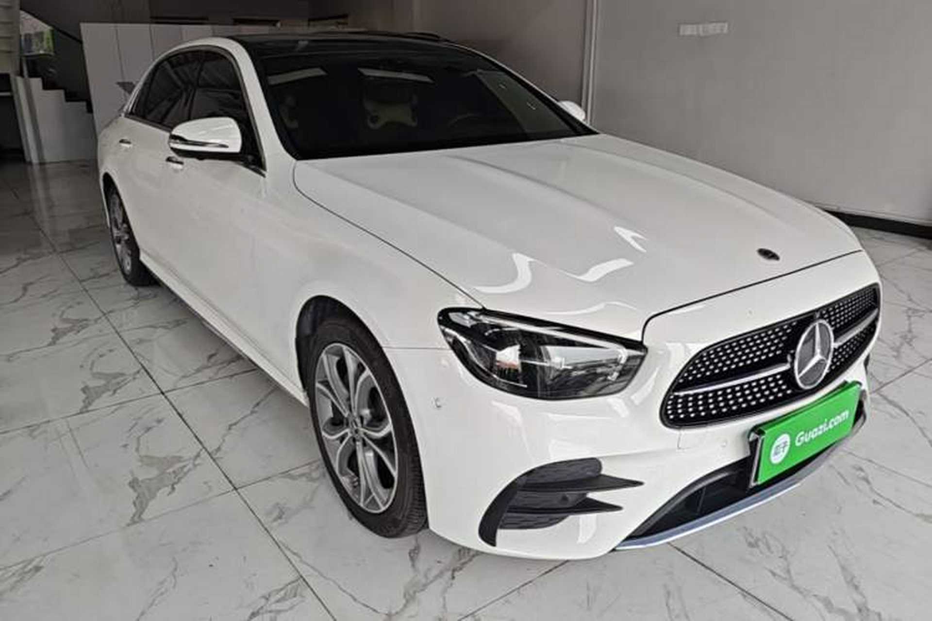 Used Mercedes-Benz E-Class 2021 Restyled E 300 L Sport Luxury Edition Front Right 45 Deg