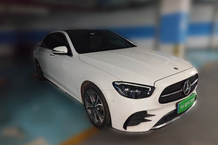 Used Mercedes-Benz E-Class 2021 Restyled E 300 L Sport Luxury Edition Front Right 45 Deg