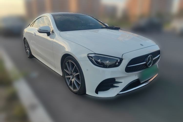 Used Mercedes-Benz E-Class 2021 Facelift E 260 Coupe Front Right 45 Deg