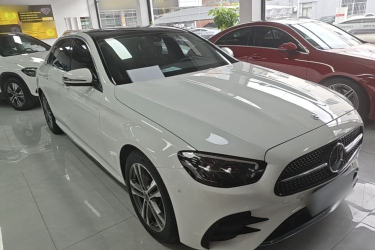 Used Mercedes-Benz E-Class 2021 Facelift E 260 L Sport Edition Front Right 45 Deg