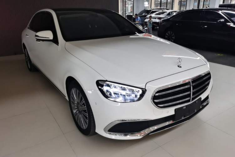 Used Mercedes-Benz E-Class 2021 E 300 L Luxury Model Front Right 45 Deg