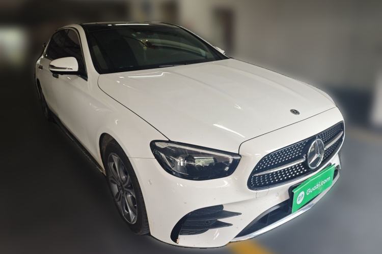 Used Mercedes-Benz E-Class 2021 E 300 L Sporty and Stylish Model Front Right 45 Deg