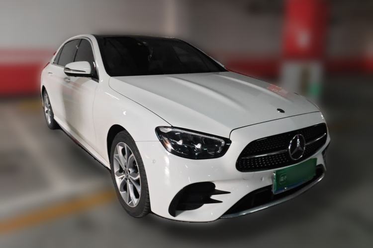 Used Mercedes-Benz E-Class 2021 E 300 L Sport Luxury Edition Front Right 45 Deg
