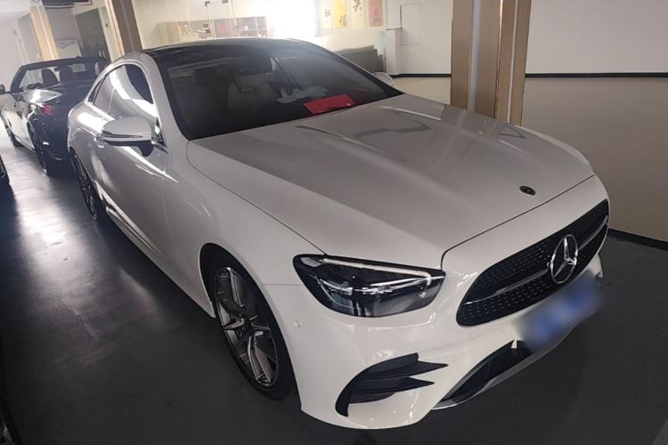 Used Mercedes-Benz E-Class 2021 Facelift E 260 Coupe Front Right 45 Deg