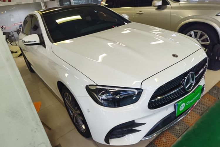 Used Mercedes-Benz E-Class 2021 Facelift E 260 L Sport Edition Front Right 45 Deg