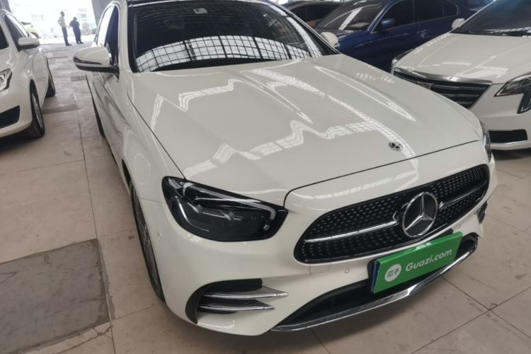 Used Mercedes-Benz E-Class 2021 Facelift E 260 L Sport Edition Front Right 45 Deg