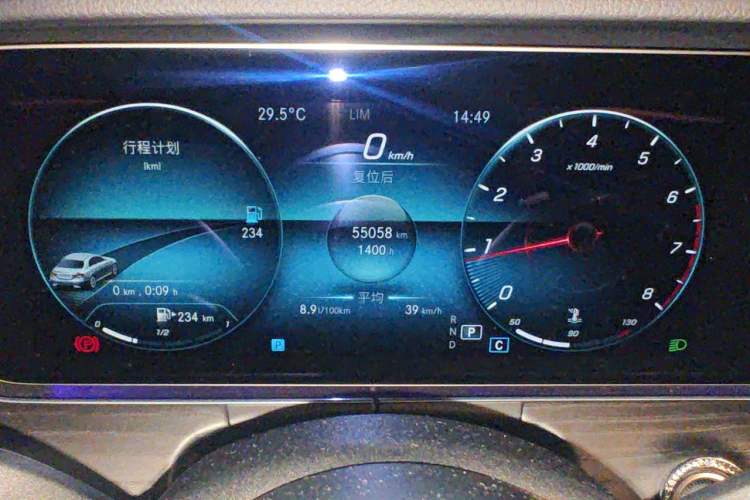 Used Mercedes-Benz E-Class 2021 Restyled E 300 L Sporty and Stylish Edition Instrument Cluster