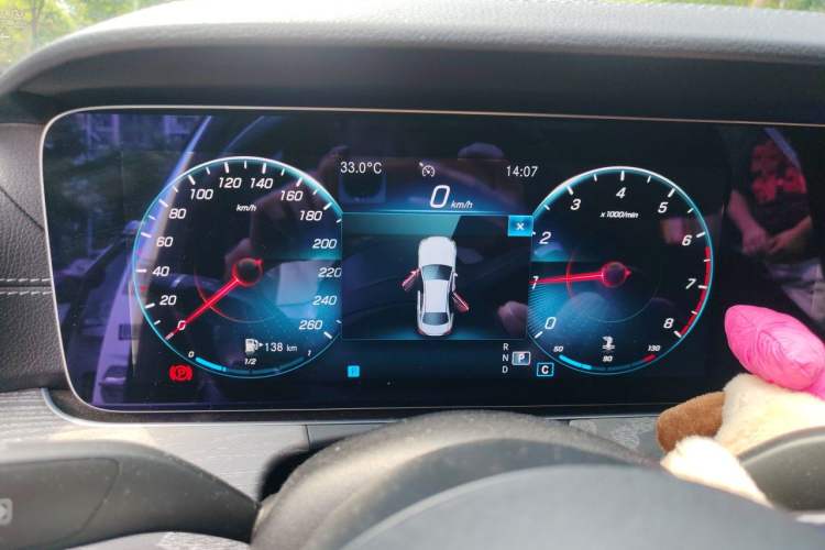 Used Mercedes-Benz E-Class 2021 E 300 L Sporty and Stylish Model Instrument Cluster