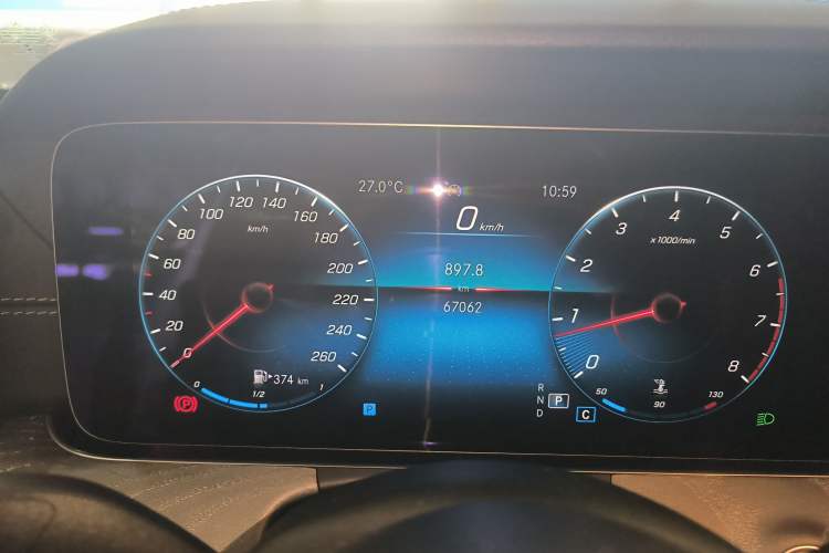 Used Mercedes-Benz E-Class 2021 E 300 L Sporty and Stylish Model Instrument Cluster
