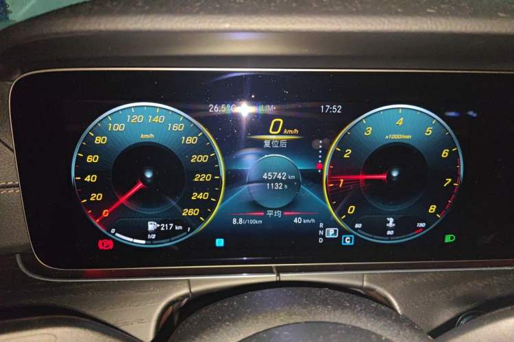 Used Mercedes-Benz E-Class 2021 Restyled E 300 L Sporty and Stylish Edition Instrument Cluster