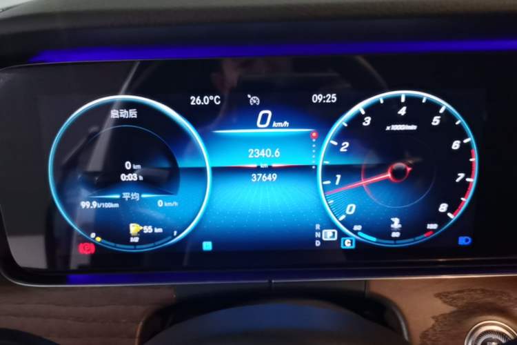 Used Mercedes-Benz E-Class 2021 E 300 L Luxury Model Instrument Cluster