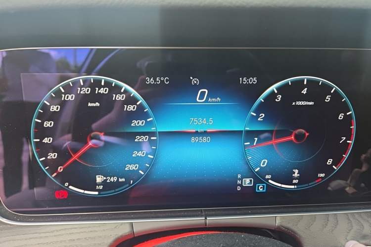 Used Mercedes-Benz E-Class 2021 Updated E 260 Fashion Sport Edition Instrument Cluster