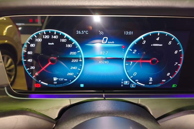 Used Mercedes-Benz E-Class 2021 Facelift E 260 L Sport Edition Instrument Cluster