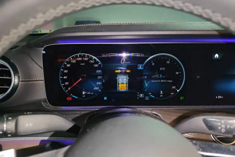Used Mercedes-Benz E-Class 2021 E 300 L Sporty and Stylish Model Instrument Cluster