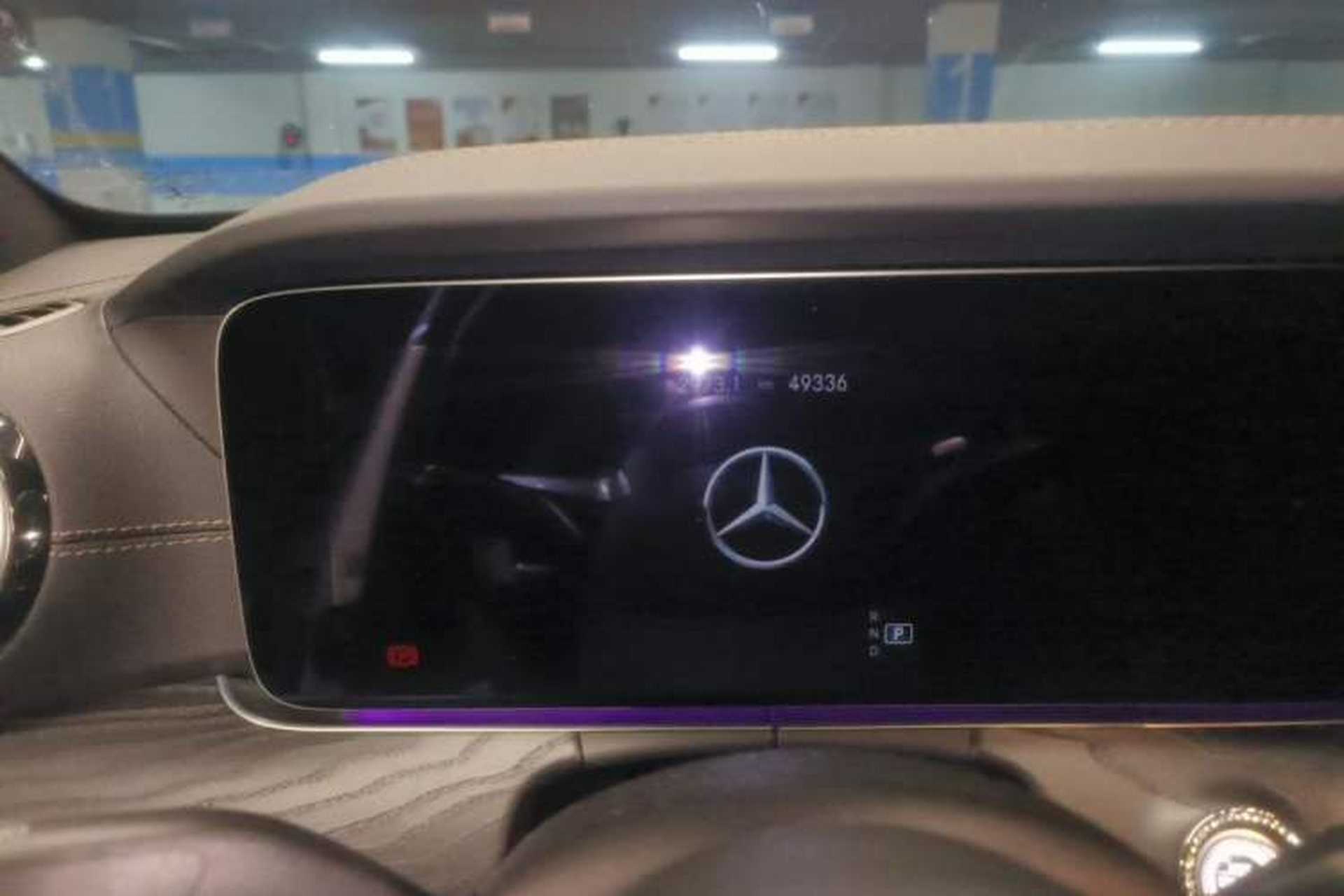 Used Mercedes-Benz E-Class 2021 Updated E 260 Fashion Sport Edition Odometer Close Up