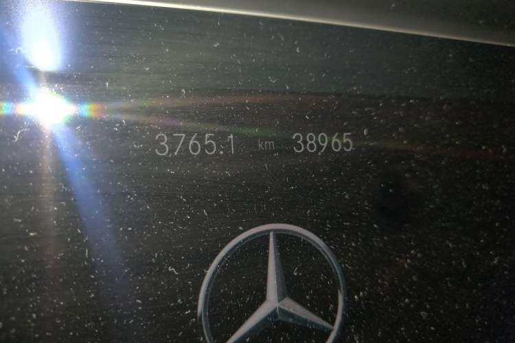 Used Mercedes-Benz E-Class 2021 Facelift E 260 L Sport Edition Odometer Close Up