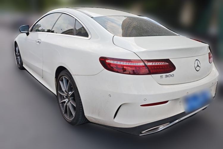 Used Mercedes-Benz E-Class 2021 Facelift E 300 Coupe Rear Left 45 Deg